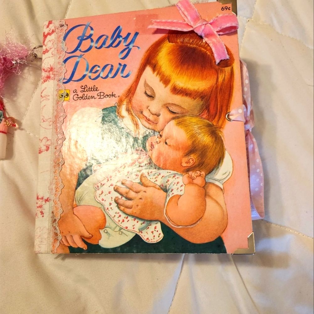 Baby keepsake book